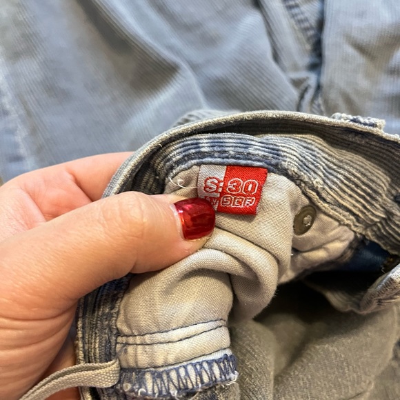 Vintage Medium Wash Corduroy Jeans by SEF. - Picture 3 of 3